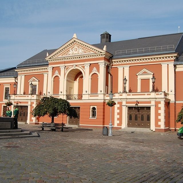 Theaterplatz in Klaipėda nahe Cremia